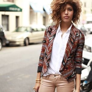 Cynthia Vincent Boho Blazer